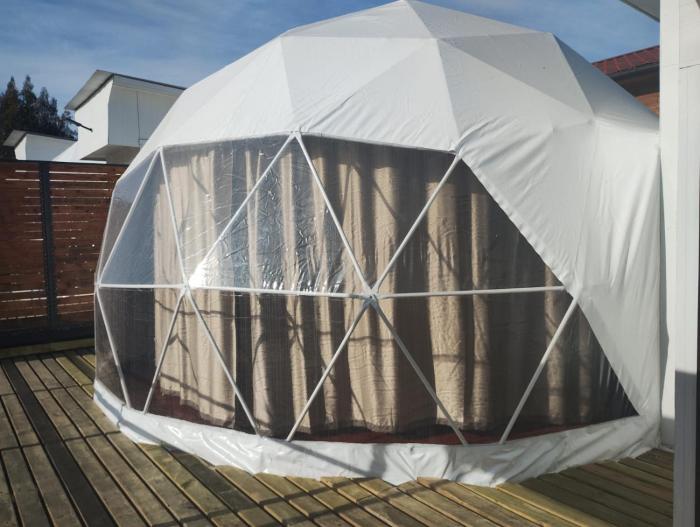 glamping domos lago rapel