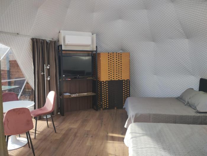 glamping domos lago rapel