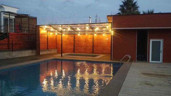 glamping domos lago rapel