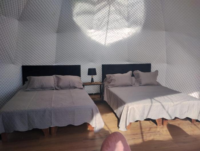 glamping domos lago rapel