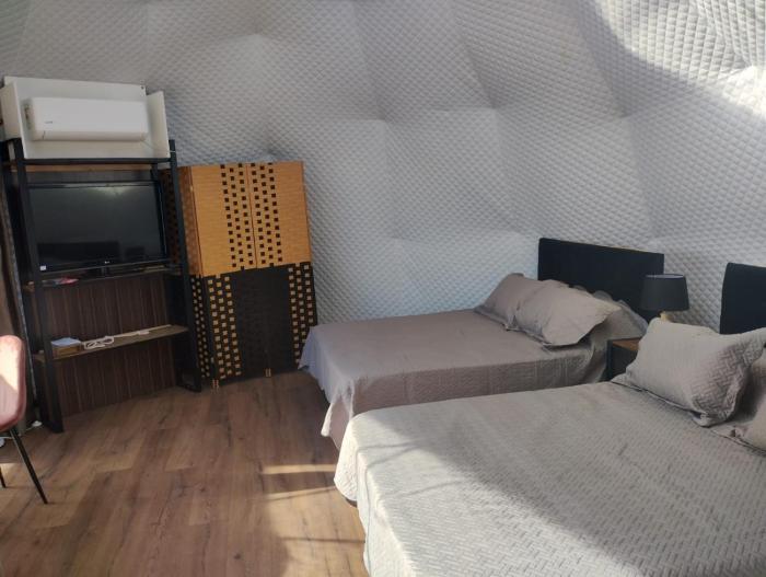 glamping domos lago rapel