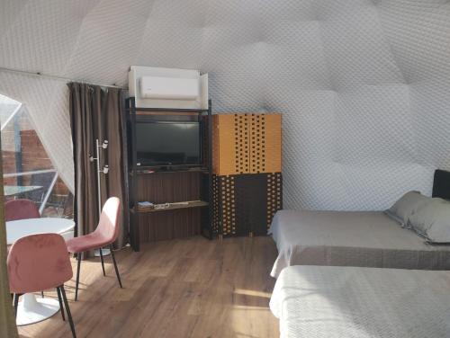 glamping domos lago rapel