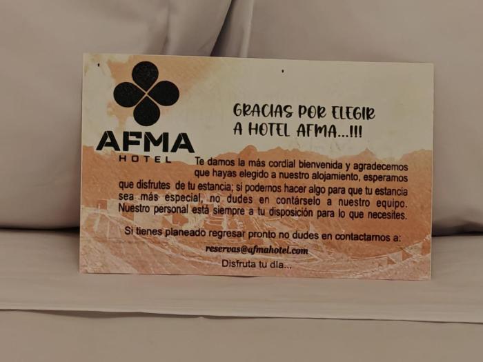 afma nueva alta