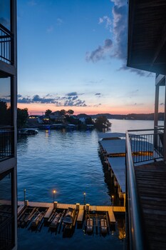 upscale lakefront condo at 2mm with pools slip and main channel views