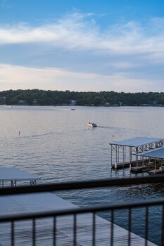 upscale lakefront condo at 2mm with pools slip and main channel views