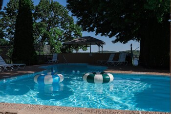 upscale lakefront condo at 2mm with pools slip and main channel views