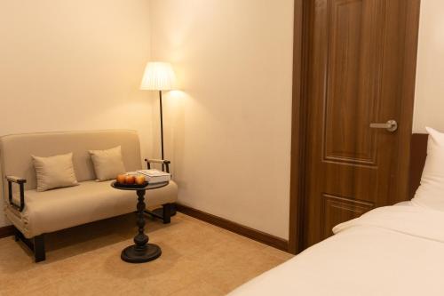 beige hotel