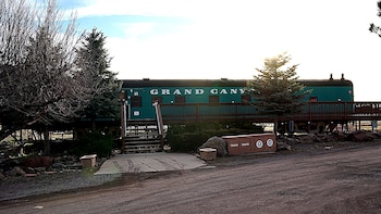 railcar on historic route 66
