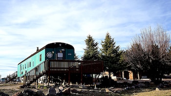 railcar on historic route 66