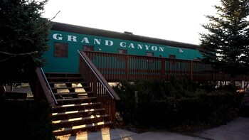 railcar on historic route 66