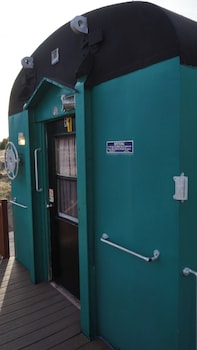 railcar on historic route 66