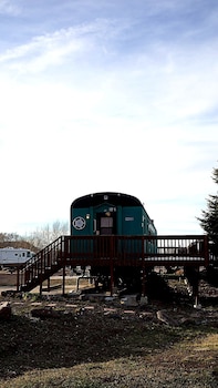 railcar on historic route 66