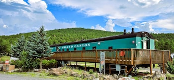 railcar on historic route 66