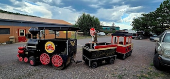 railcar on historic route 66
