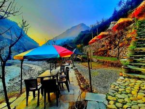 ronak happy stay river side camping