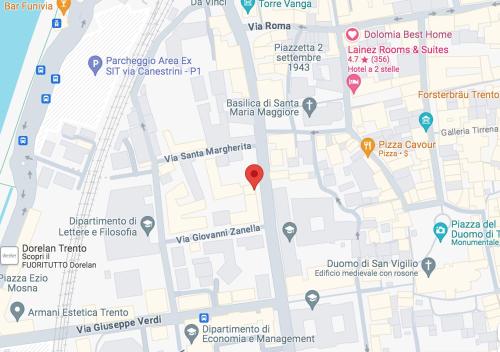 alloggio in pieno centro a trento