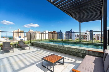 studio in condo with pool in intermares unt0403