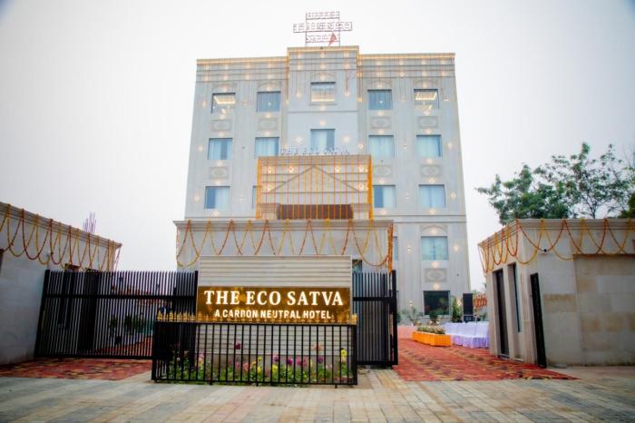 eco satva ayodhya kitchen with no onion no garlic