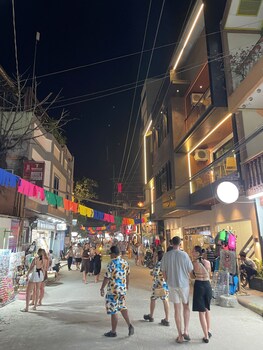 the town