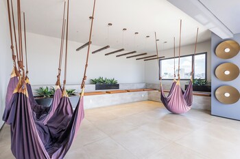 piscina gym and rooftop no jardins luxo