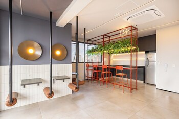 piscina gym and rooftop no jardins luxo