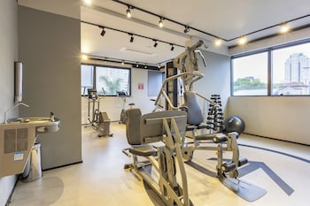 piscina gym and rooftop no jardins luxo