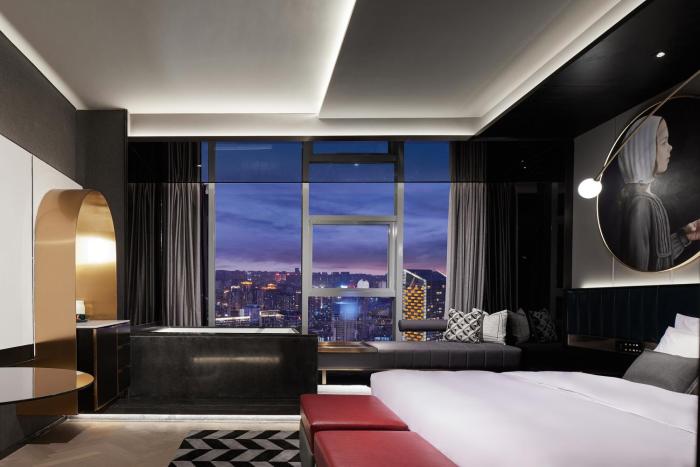 seya panoramic hotel chengdu tianfu square chunxi road