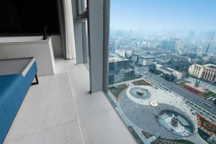 seya panoramic hotel chengdu tianfu square chunxi road