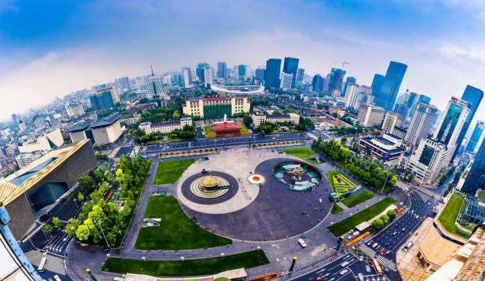 seya panoramic hotel chengdu tianfu square chunxi road