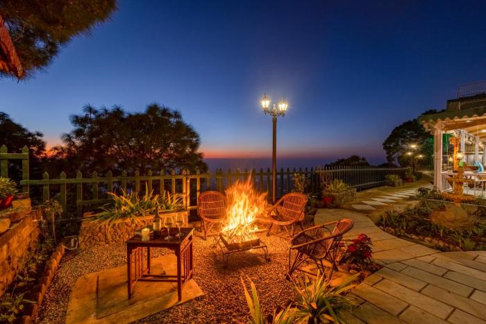 elivaas 3bhk plus attic cliffside villa