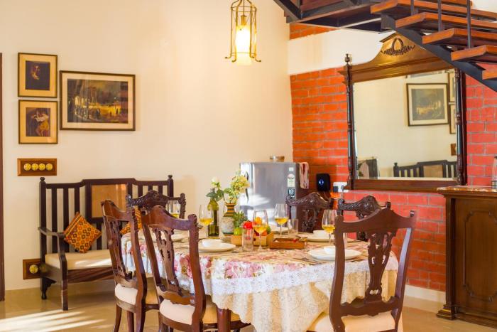 elivaas 3bhk plus attic cliffside villa