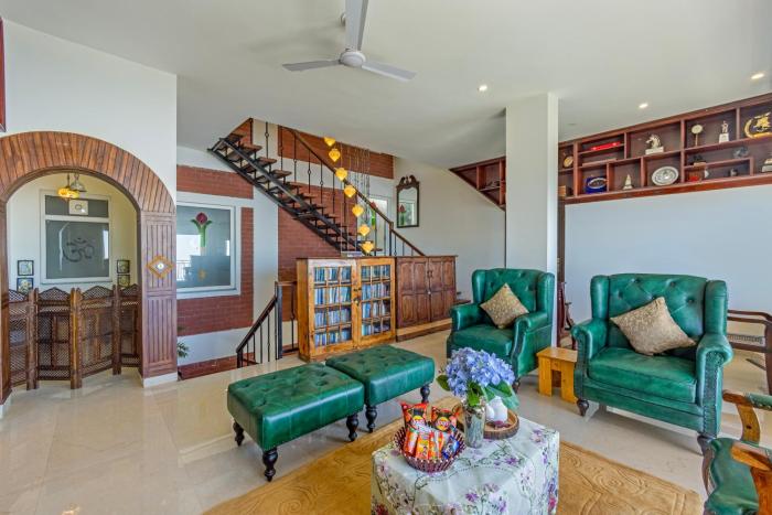 elivaas 3bhk plus attic cliffside villa