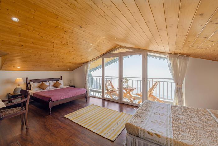 elivaas 3bhk plus attic cliffside villa
