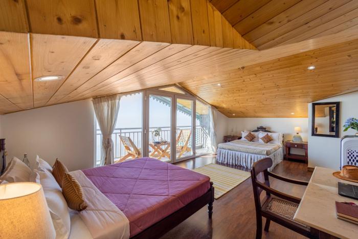 elivaas 3bhk plus attic cliffside villa