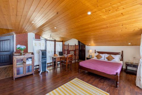 elivaas 3bhk plus attic cliffside villa
