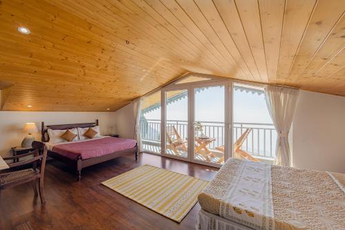 elivaas 3bhk plus attic cliffside villa