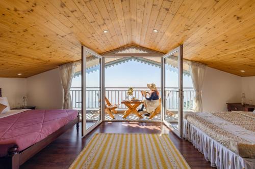 elivaas 3bhk plus attic cliffside villa