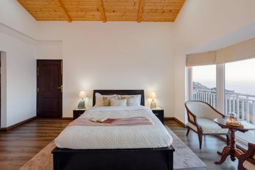 elivaas 3bhk plus attic cliffside villa