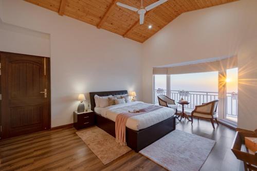 elivaas 3bhk plus attic cliffside villa