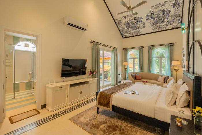 elivaas yashgeet 4 bhk villa with pool
