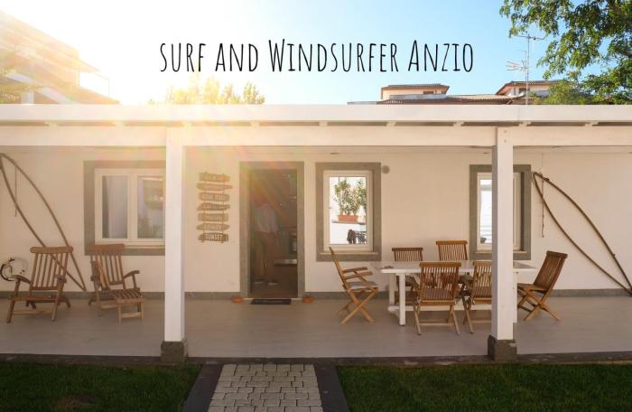 surf and windsurfer house anzio