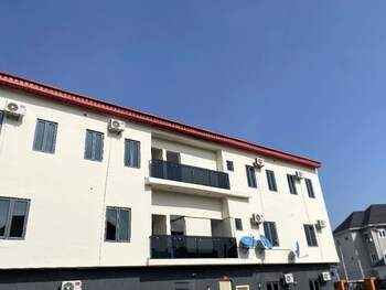 orange green apartment