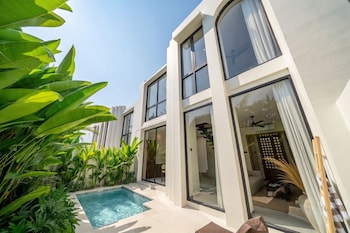 lily villas rice field view escape
