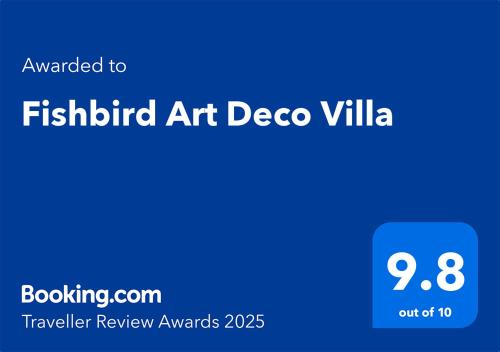 fishbird art deco villa