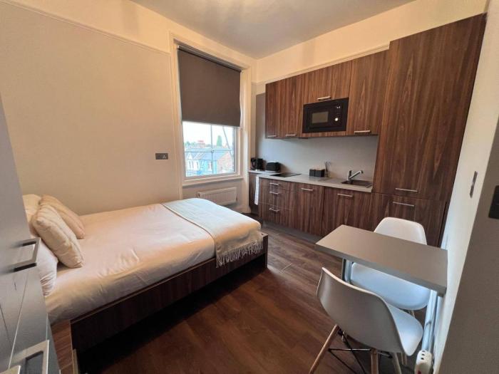 cozy studio in north london