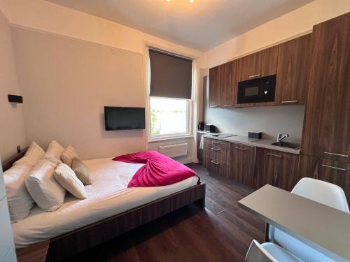 cozy studio in north london