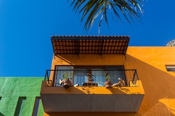casa loteria sayulita family boutique hotel with restaurant rooftop yoga pool and free parking 3 min to beach