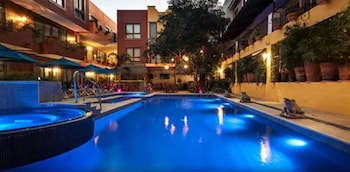 casa loteria sayulita family boutique hotel with restaurant rooftop yoga pool and free parking 3 min to beach