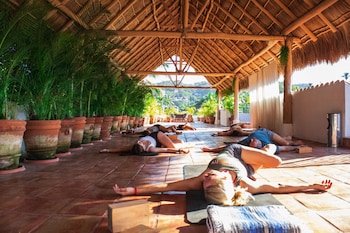 casa loteria sayulita family boutique hotel with restaurant rooftop yoga pool and free parking 3 min to beach