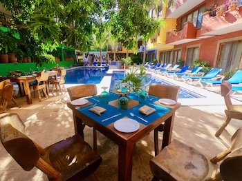 casa loteria sayulita family boutique hotel with restaurant rooftop yoga pool and free parking 3 min to beach